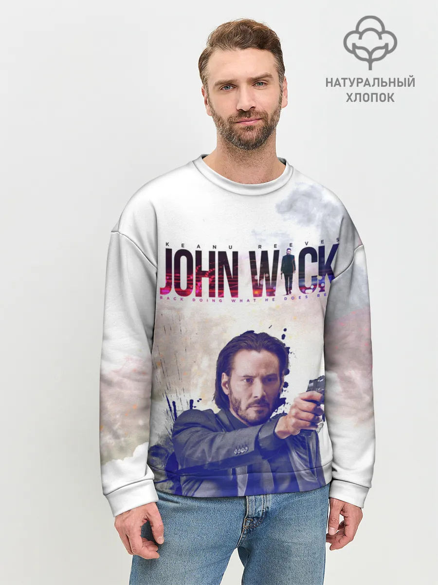 Мужской свитшот базовый / John Wick