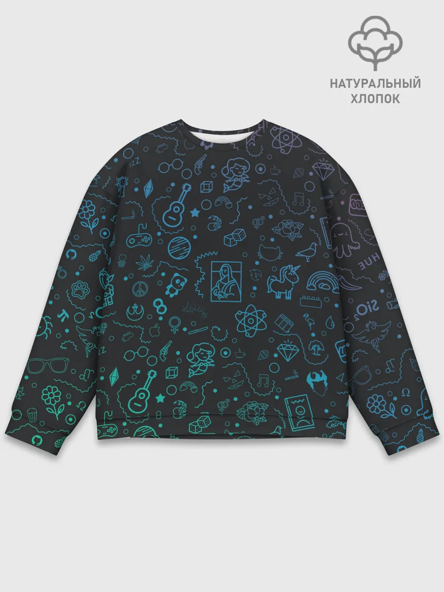 Мужской свитшот базовый / NEON