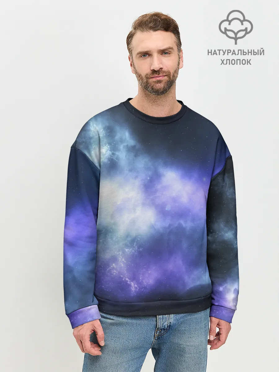 Мужской свитшот базовый / ГОЛУБОЕ НЕБО