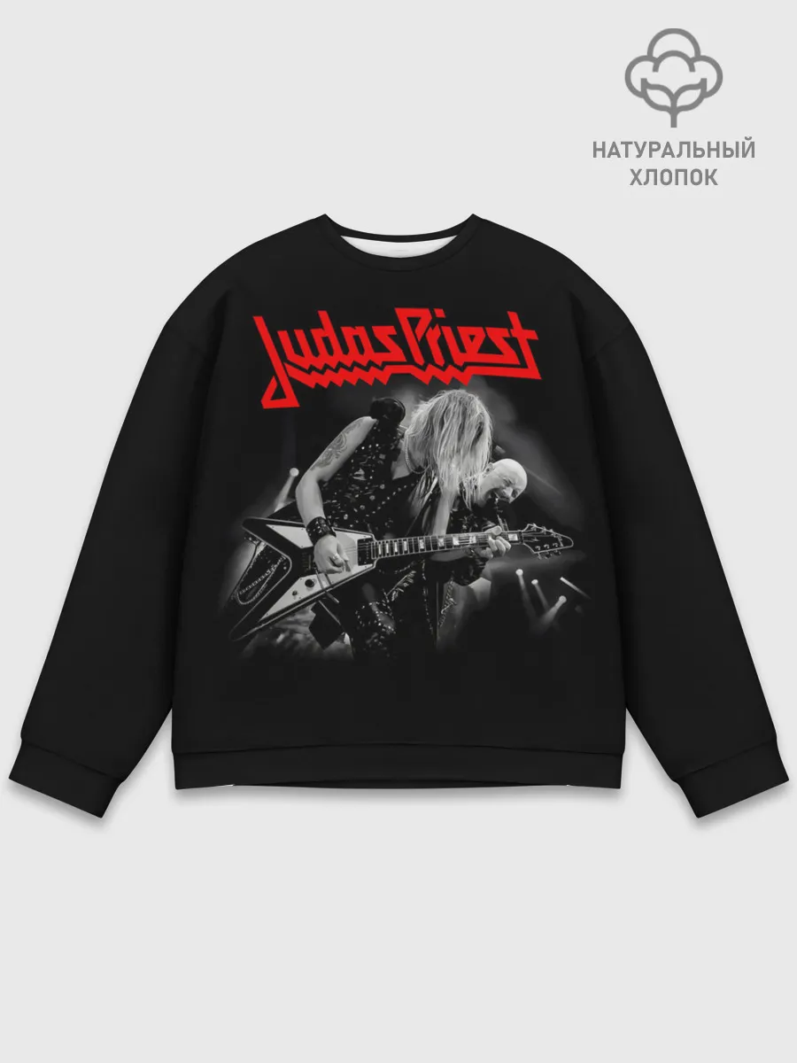 Мужской свитшот базовый / JUDAS PRIEST.
