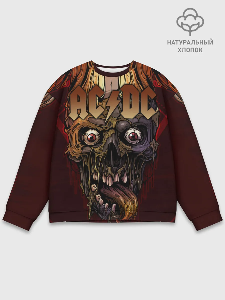Мужской свитшот базовый / AC/DC