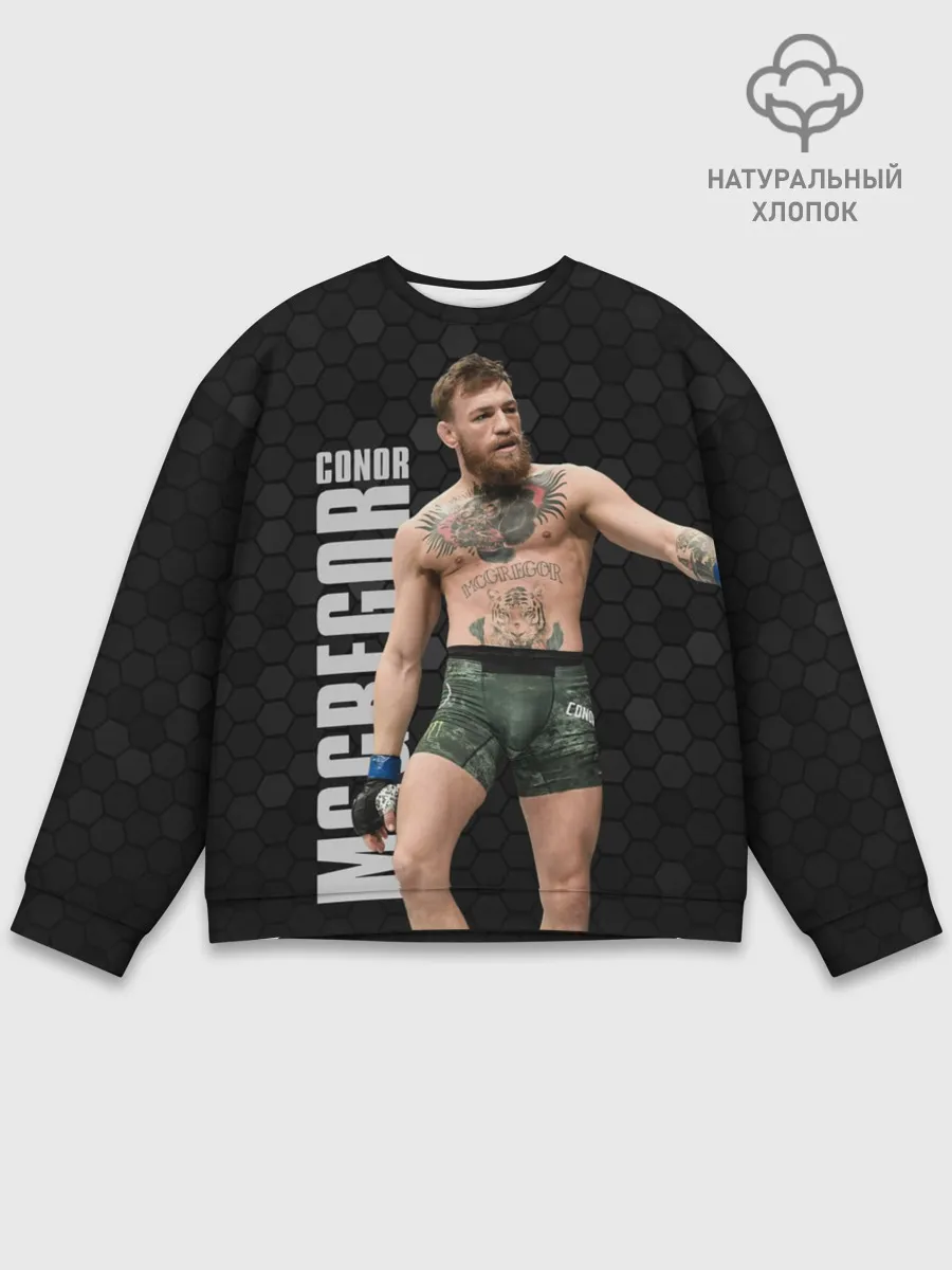 Мужской свитшот базовый / Конор МакГрегор