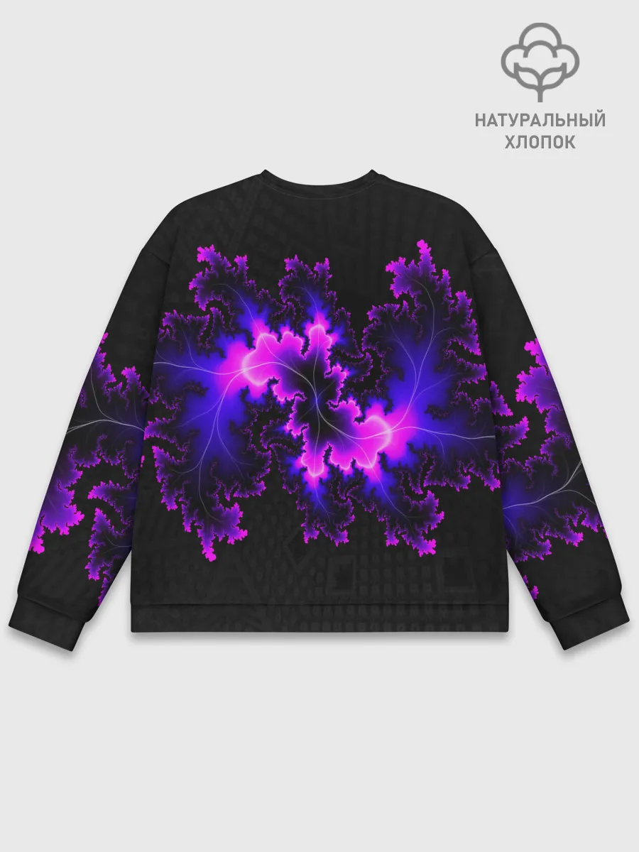 Мужской свитшот базовый / NEON Liquid