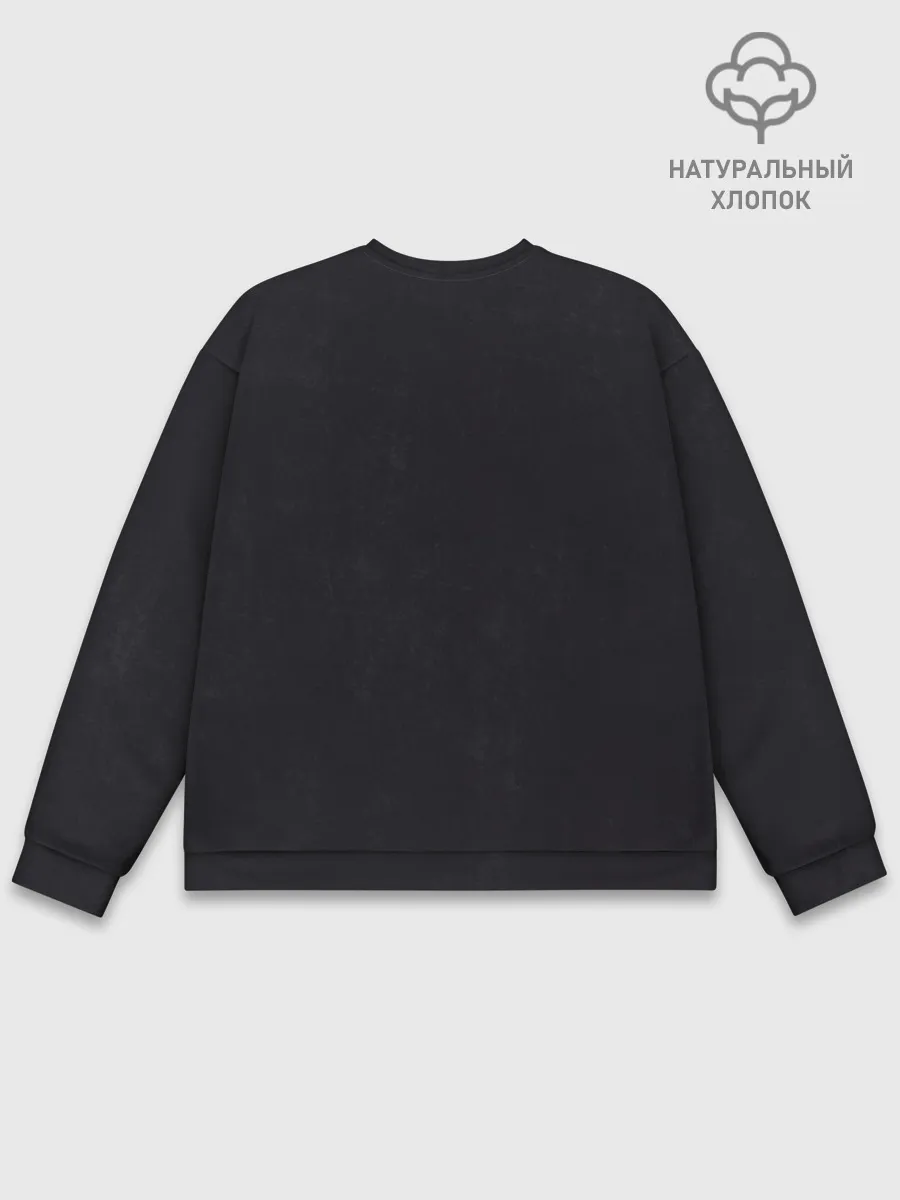 Мужской свитшот базовый / Полный поПАНДос