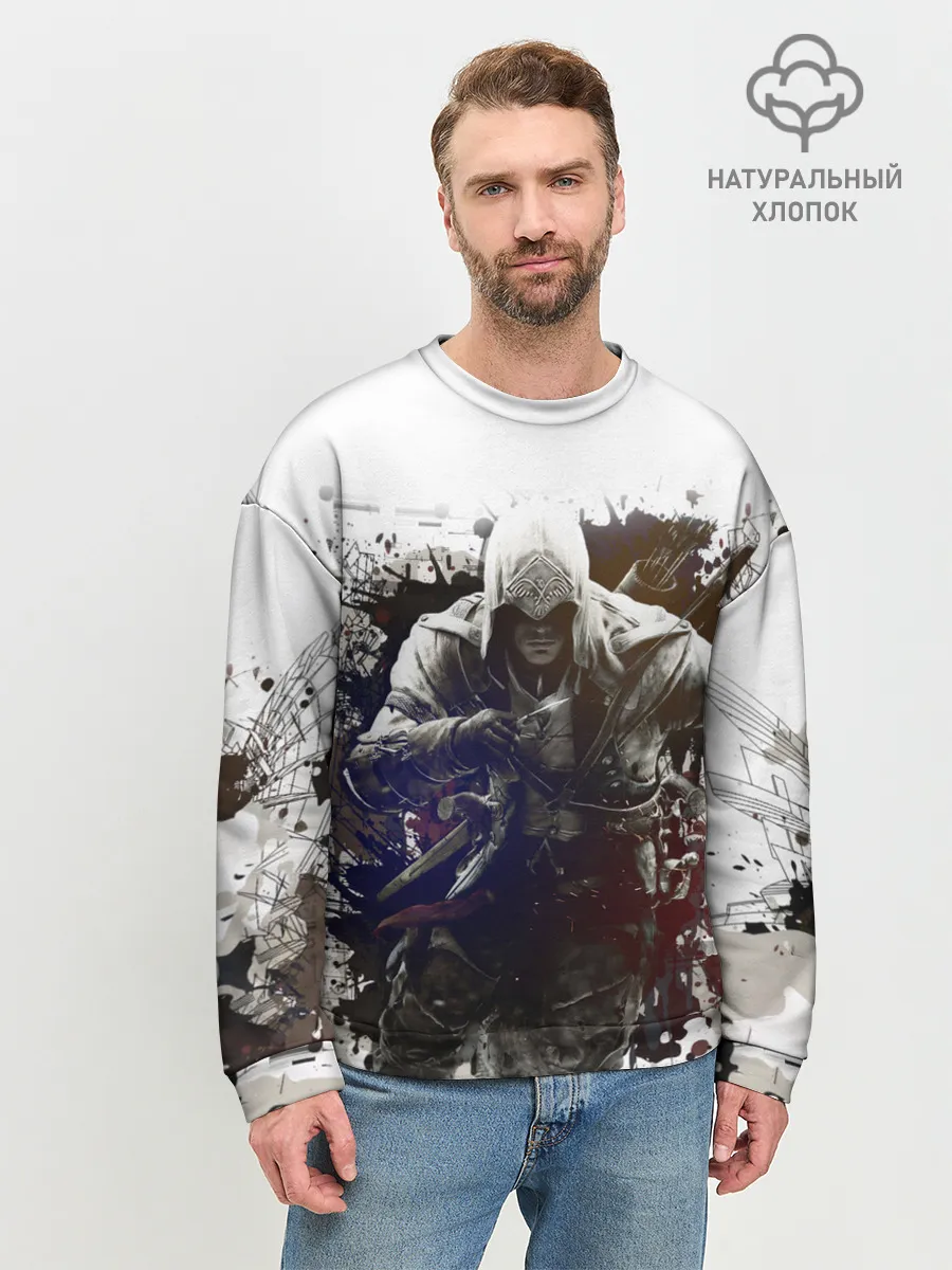 Мужской свитшот базовый / Assassins Creed