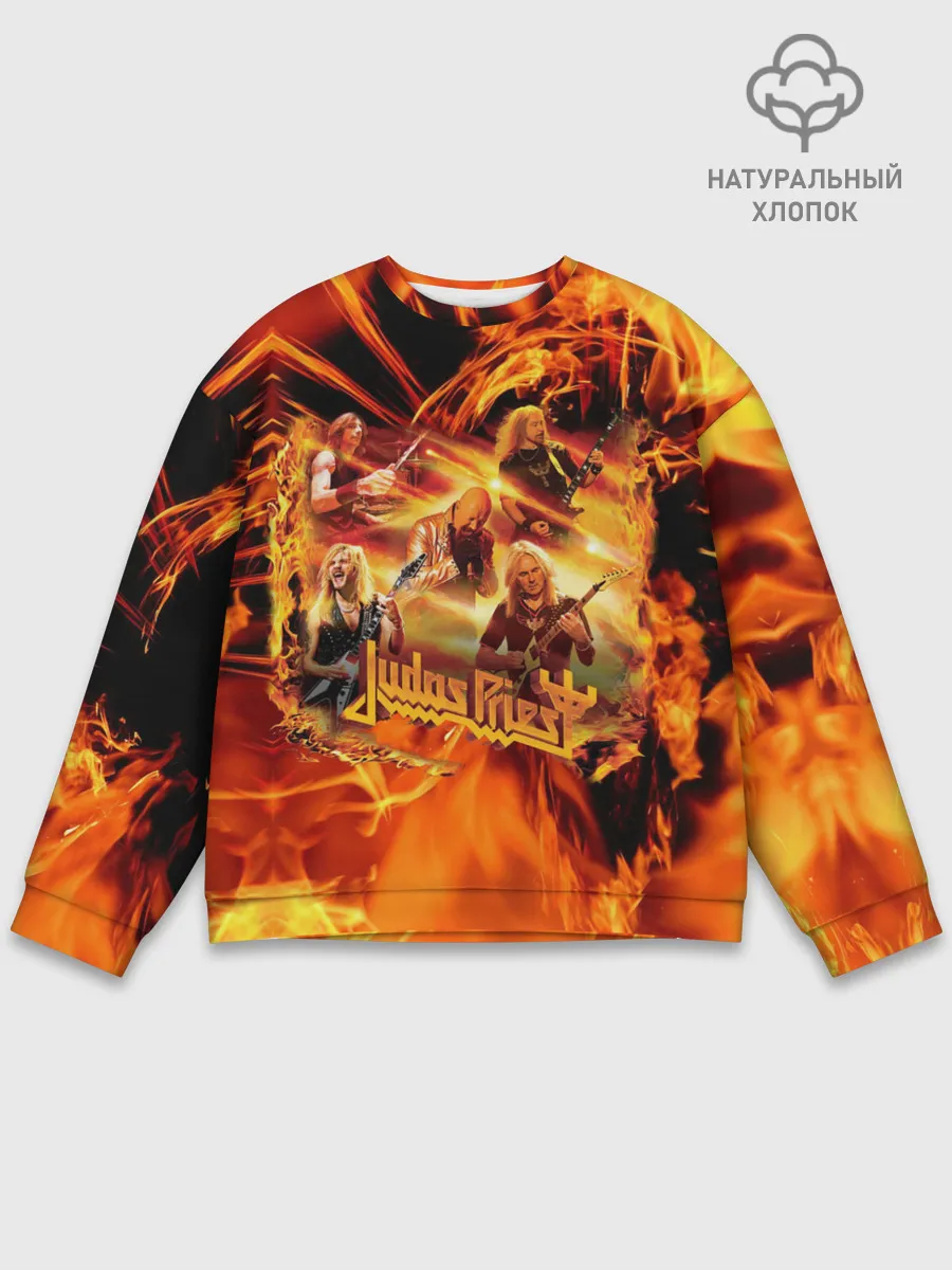 Мужской свитшот базовый / Judas Priest
