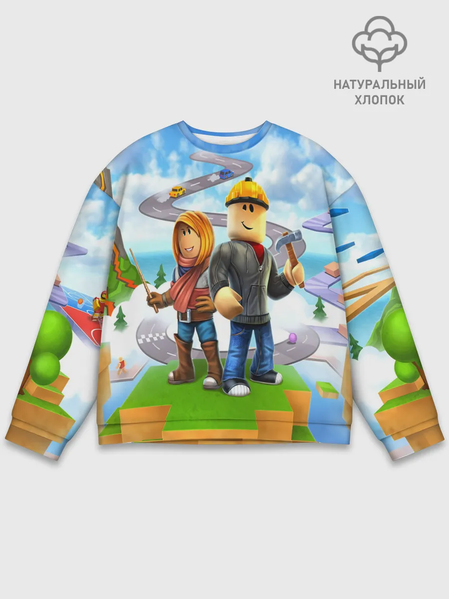 Мужской свитшот базовый / ROBLOX