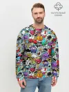 Мужской свитшот базовый / Stickerboom