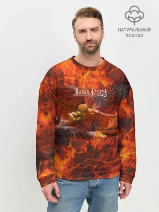 Мужской свитшот базовый / Judas Priest