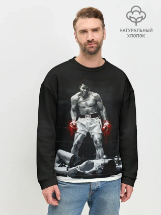 Мужской свитшот базовый / Muhammad Ali