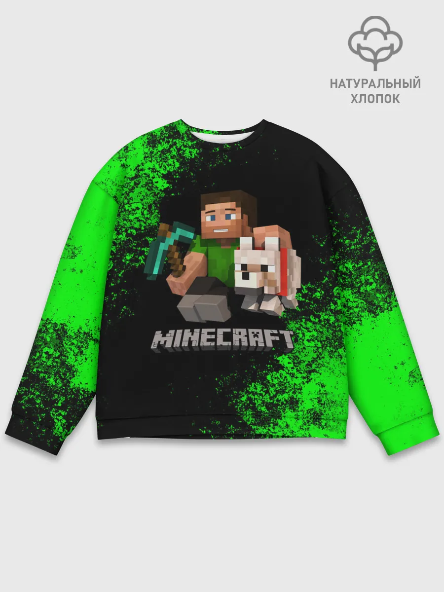 Мужской свитшот базовый / MINECRAFT