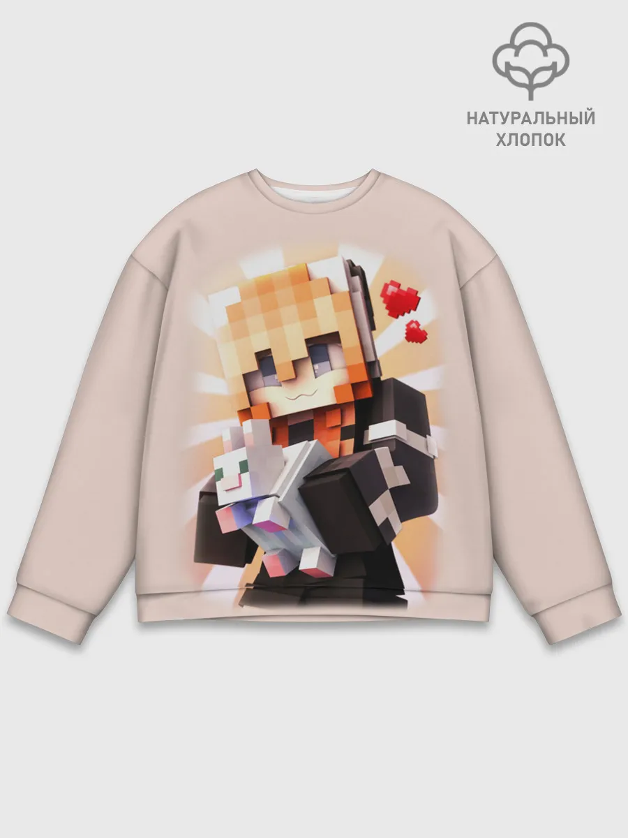 Мужской свитшот базовый / MINECRAFT