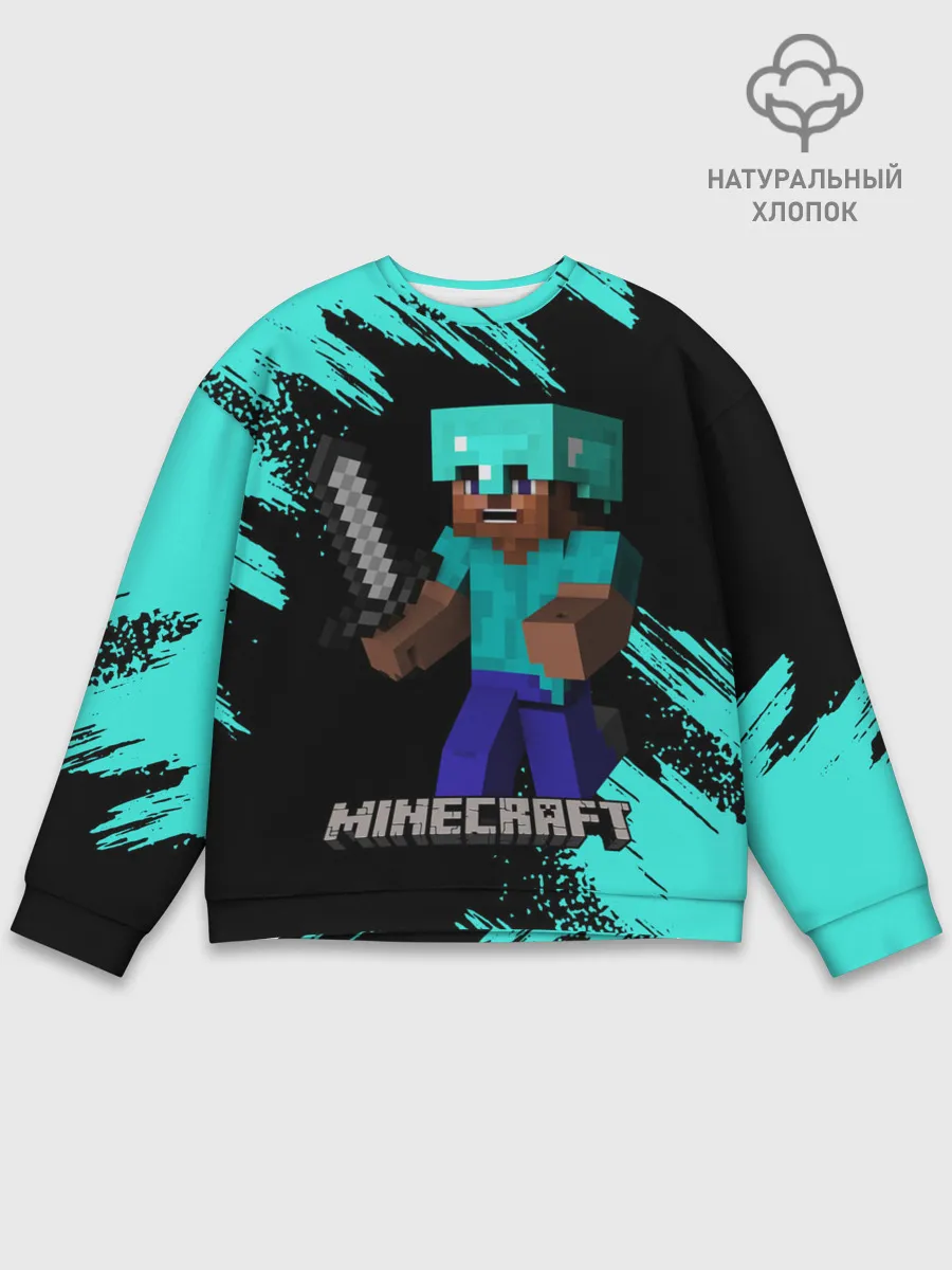 Мужской свитшот базовый / MINECRAFT