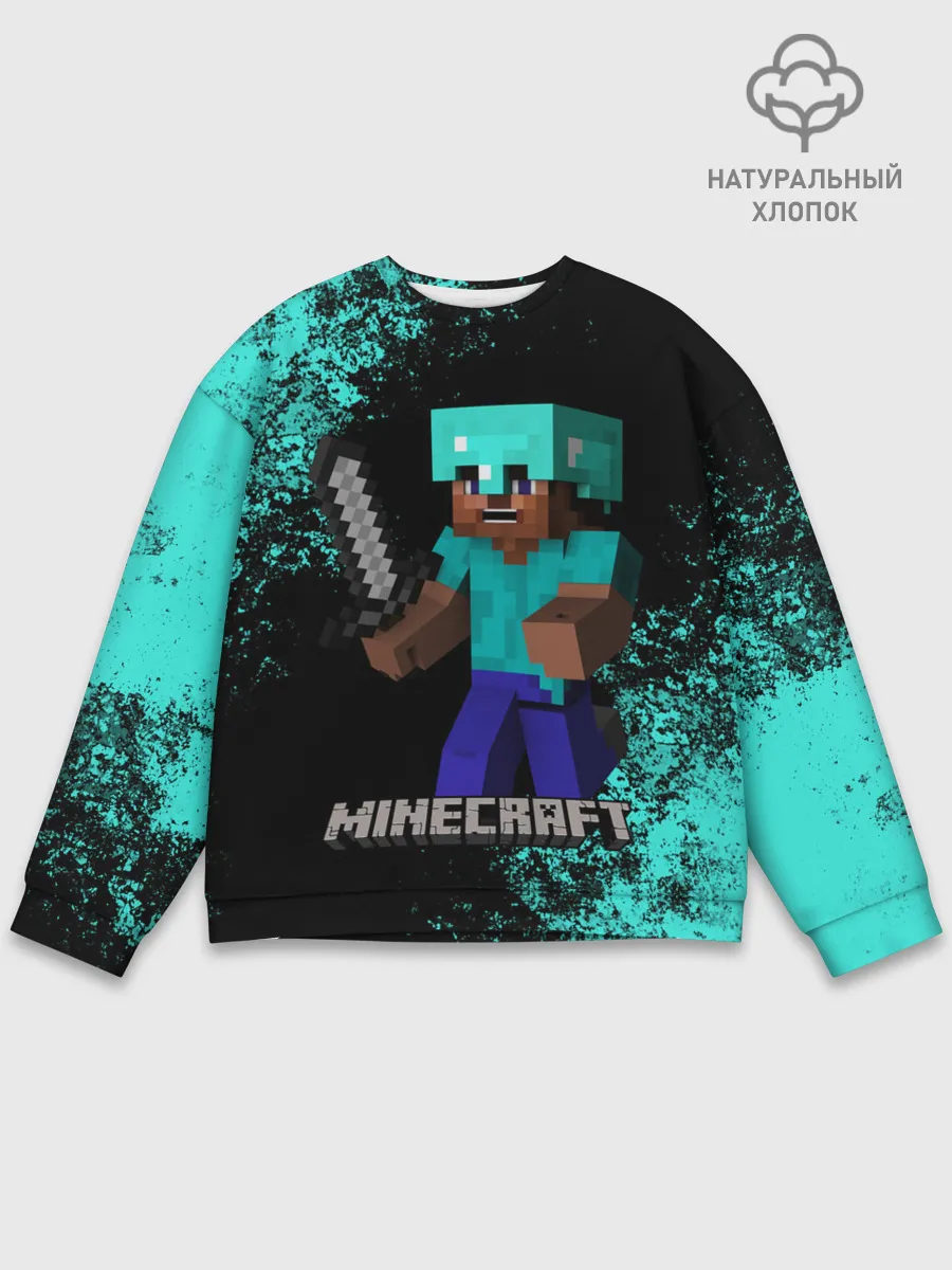 Мужской свитшот базовый / MINECRAFT