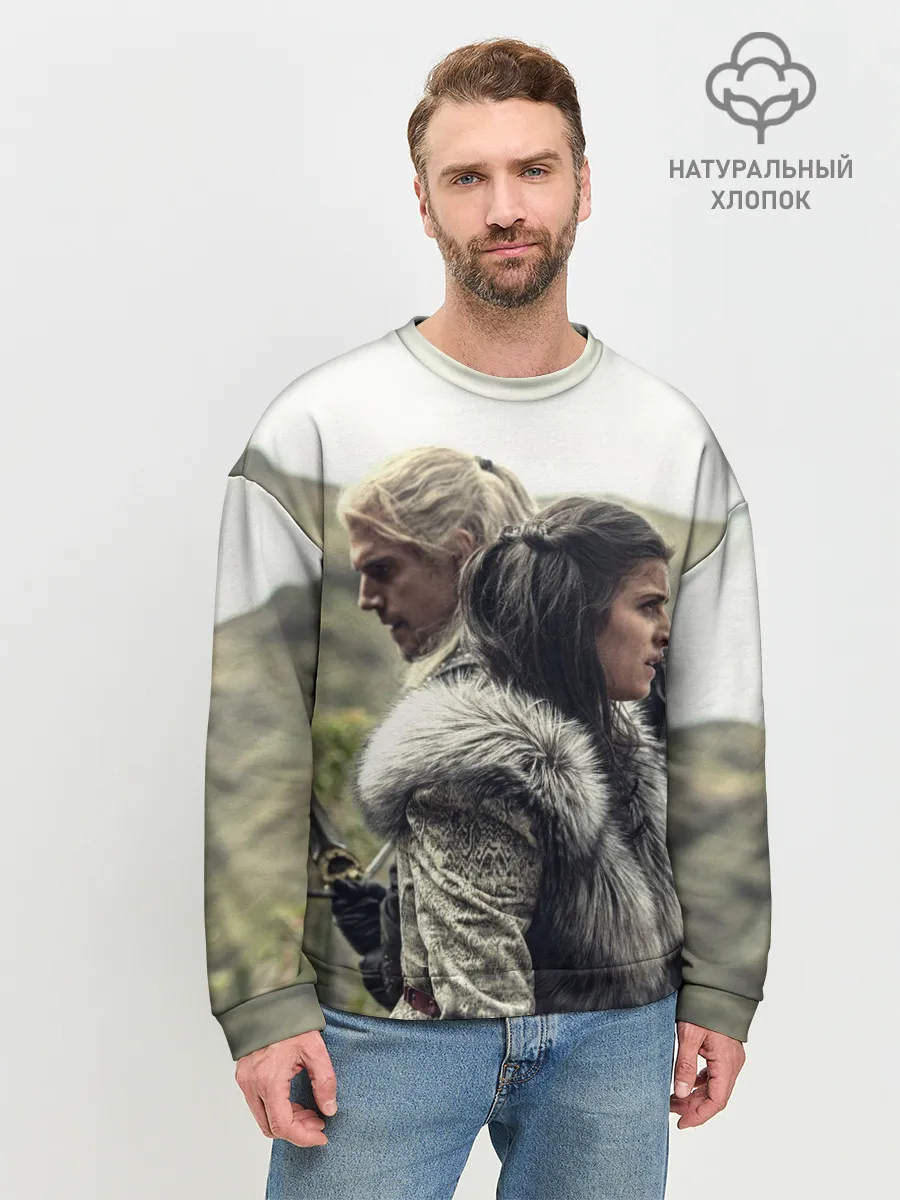 Мужской свитшот базовый / Ведьмак