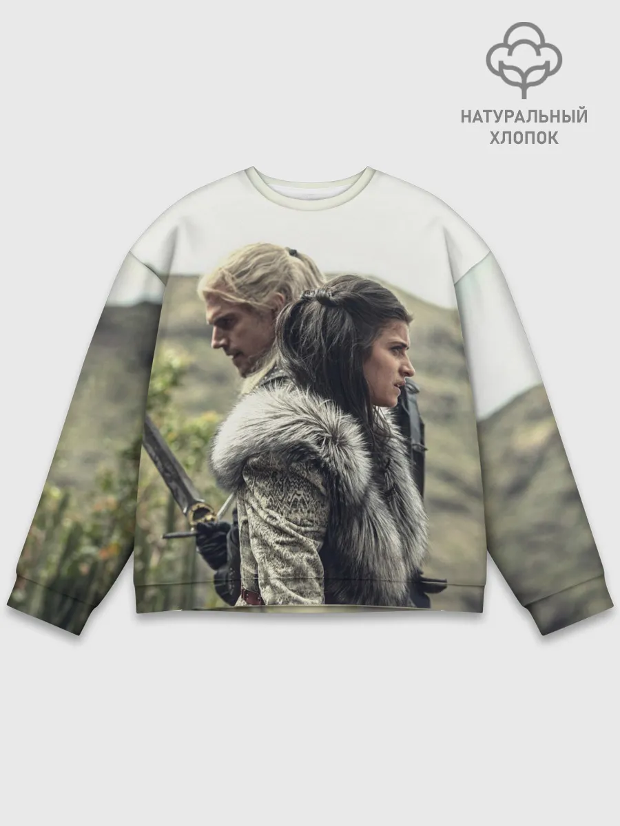 Мужской свитшот базовый / Ведьмак