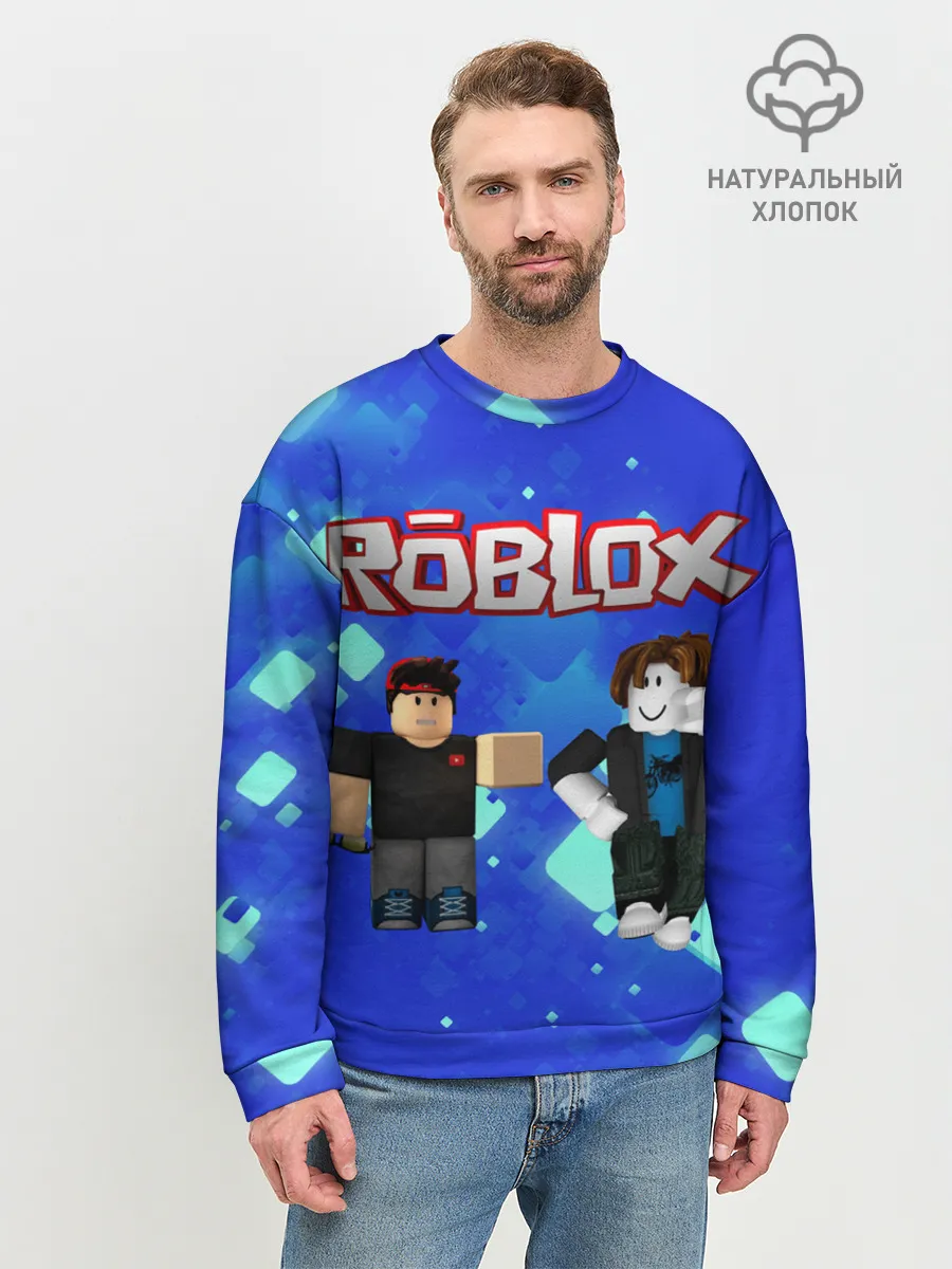 Мужской свитшот базовый / ROBLOX
