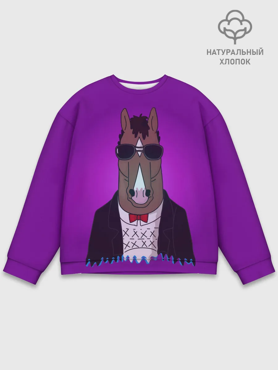 Мужской свитшот базовый / БоДжек Арт 1