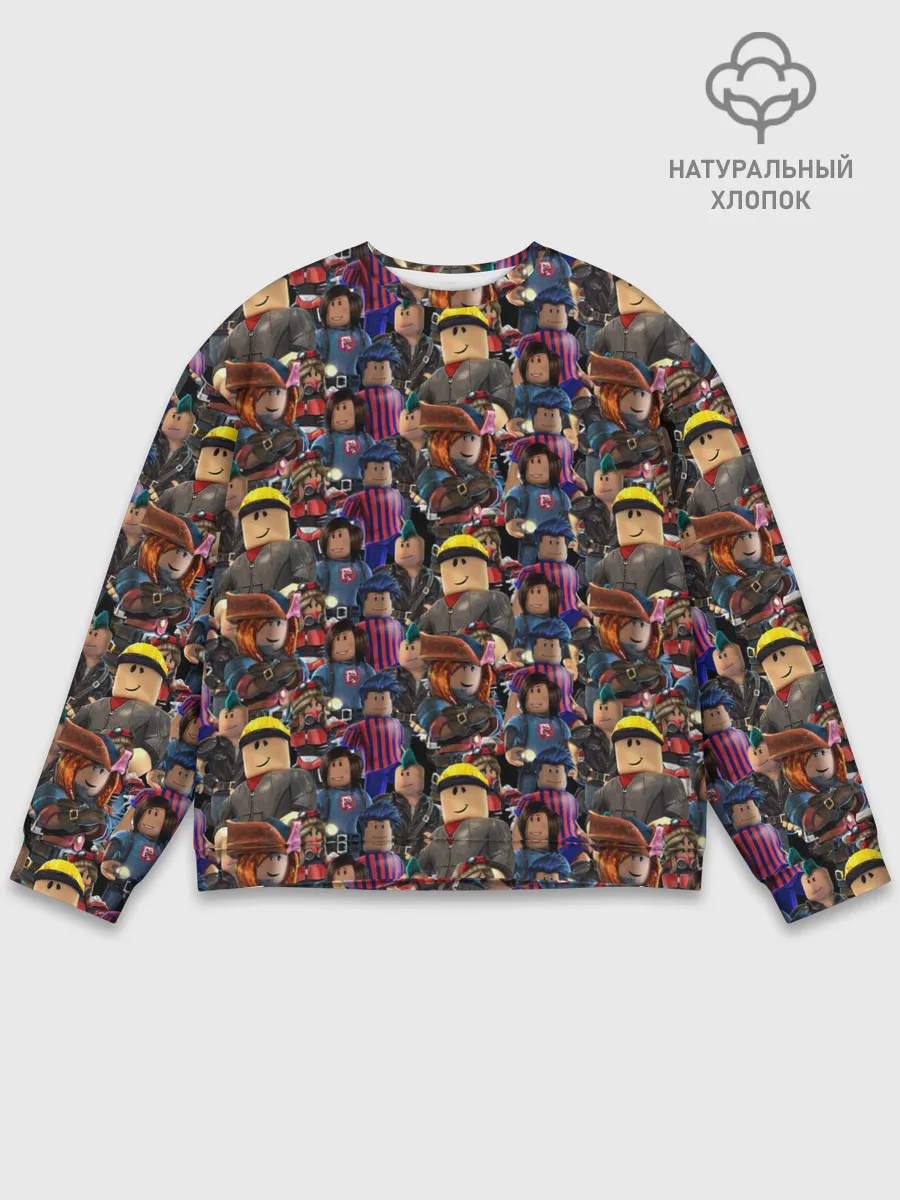 Мужской свитшот базовый / ROBLOX