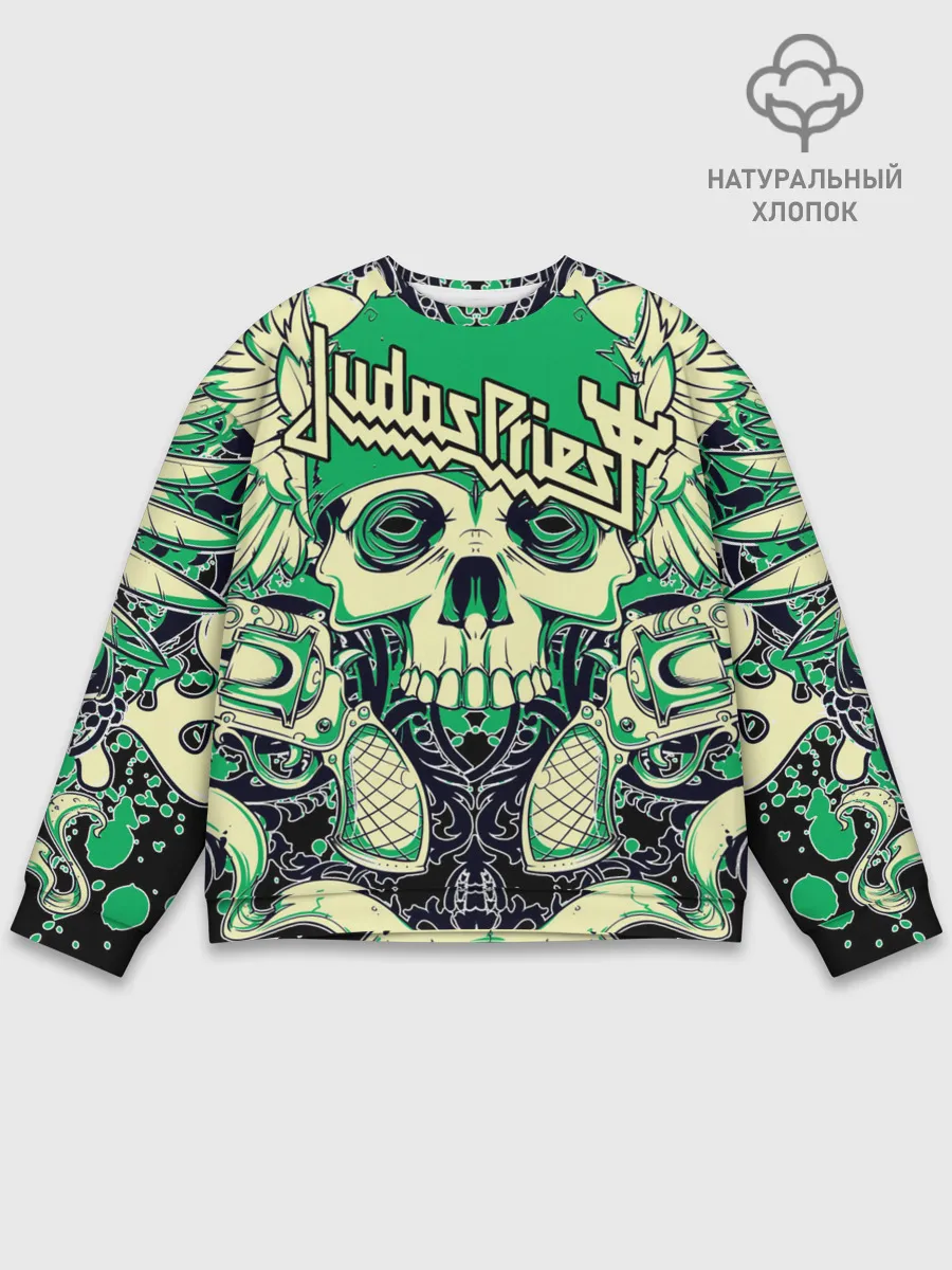 Мужской свитшот базовый / JUDAS PRIEST | ДЖУДАС ПРИСТ