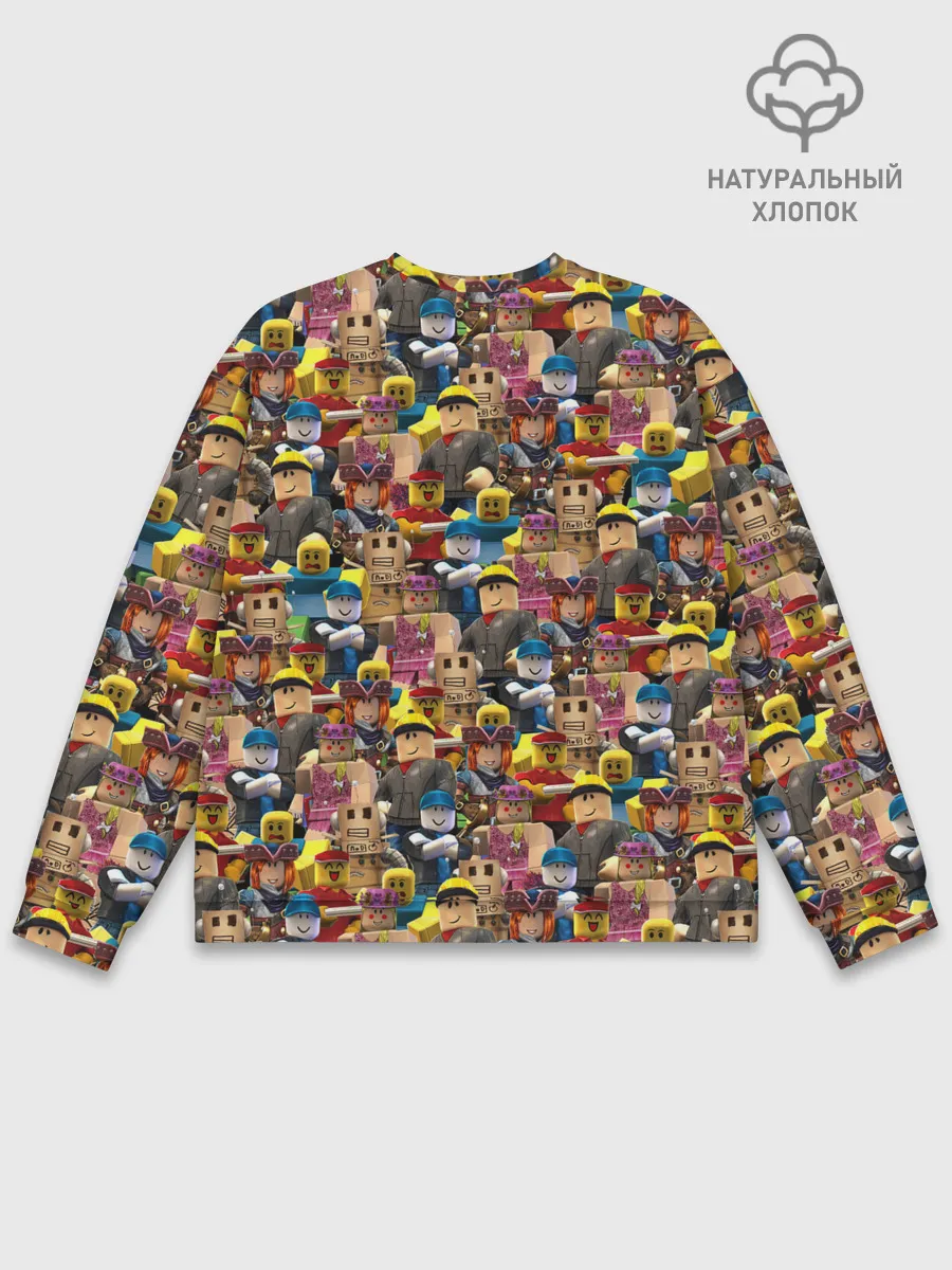 Мужской свитшот базовый / ROBLOX