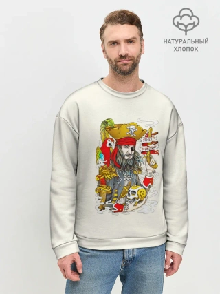 Мужской свитшот базовый / Пират