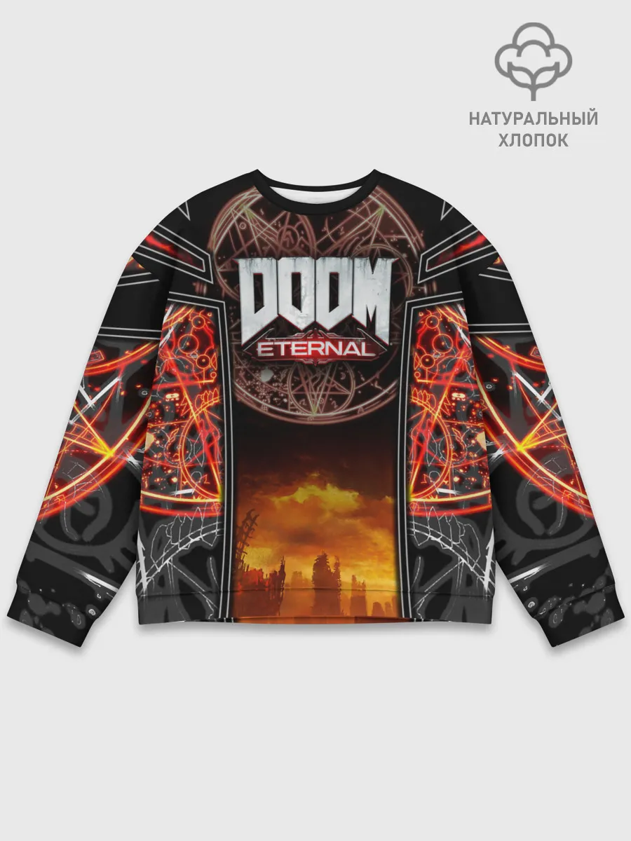 Мужской свитшот базовый / DOOM ETERNAL