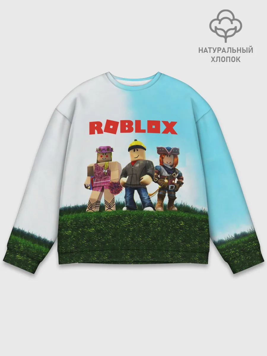 Мужской свитшот базовый / ROBLOX