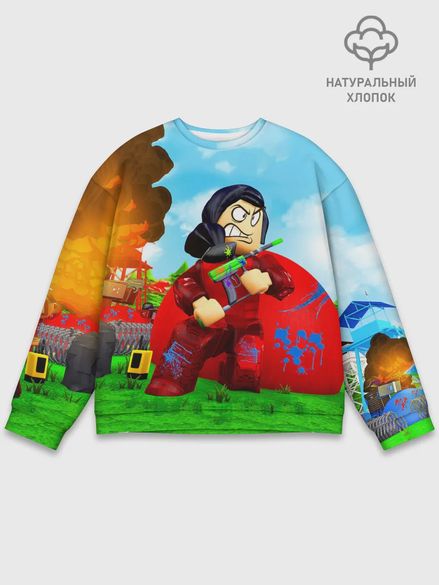 Мужской свитшот базовый / ROBLOX