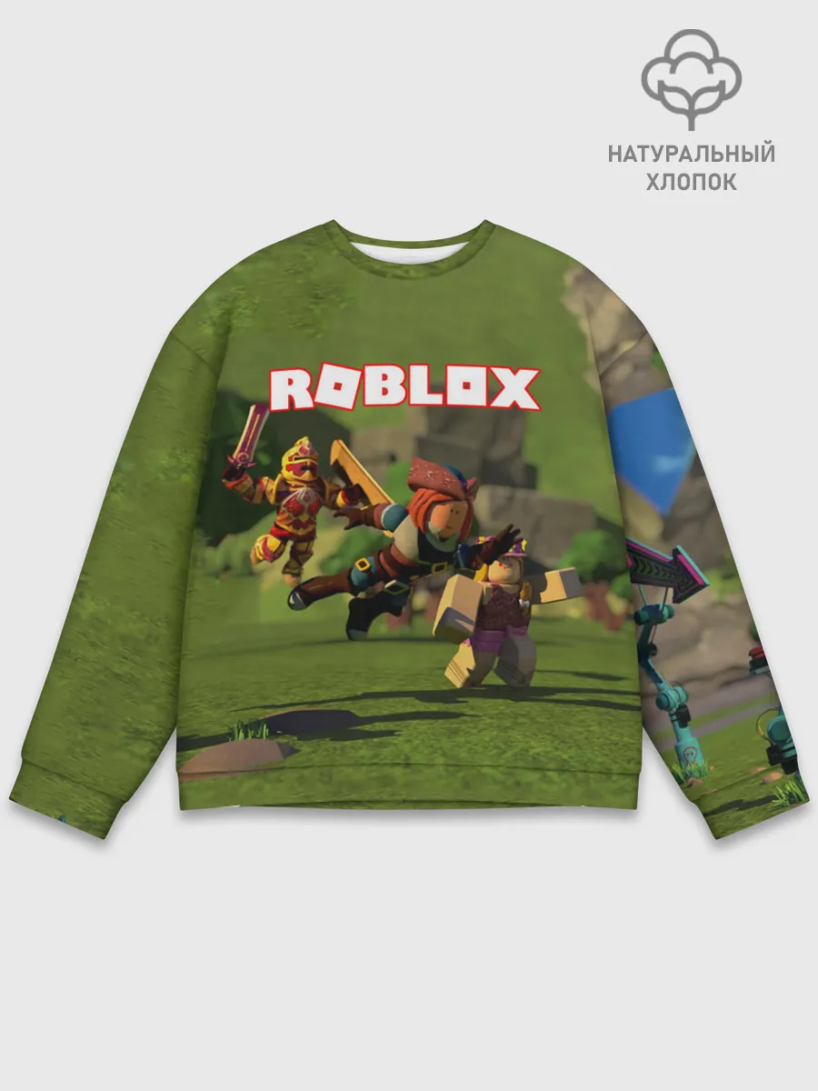 Мужской свитшот базовый / ROBLOX