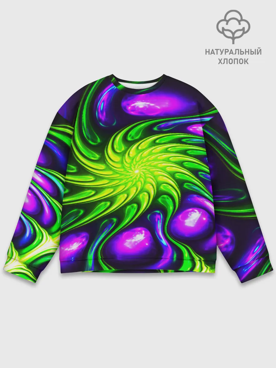 Мужской свитшот базовый / NEON&ACID