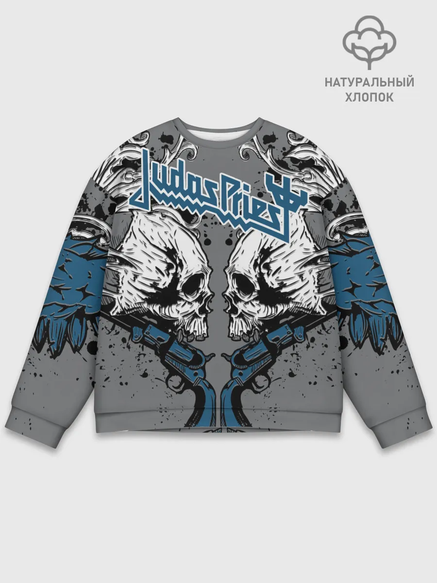 Мужской свитшот базовый / Judas Priest