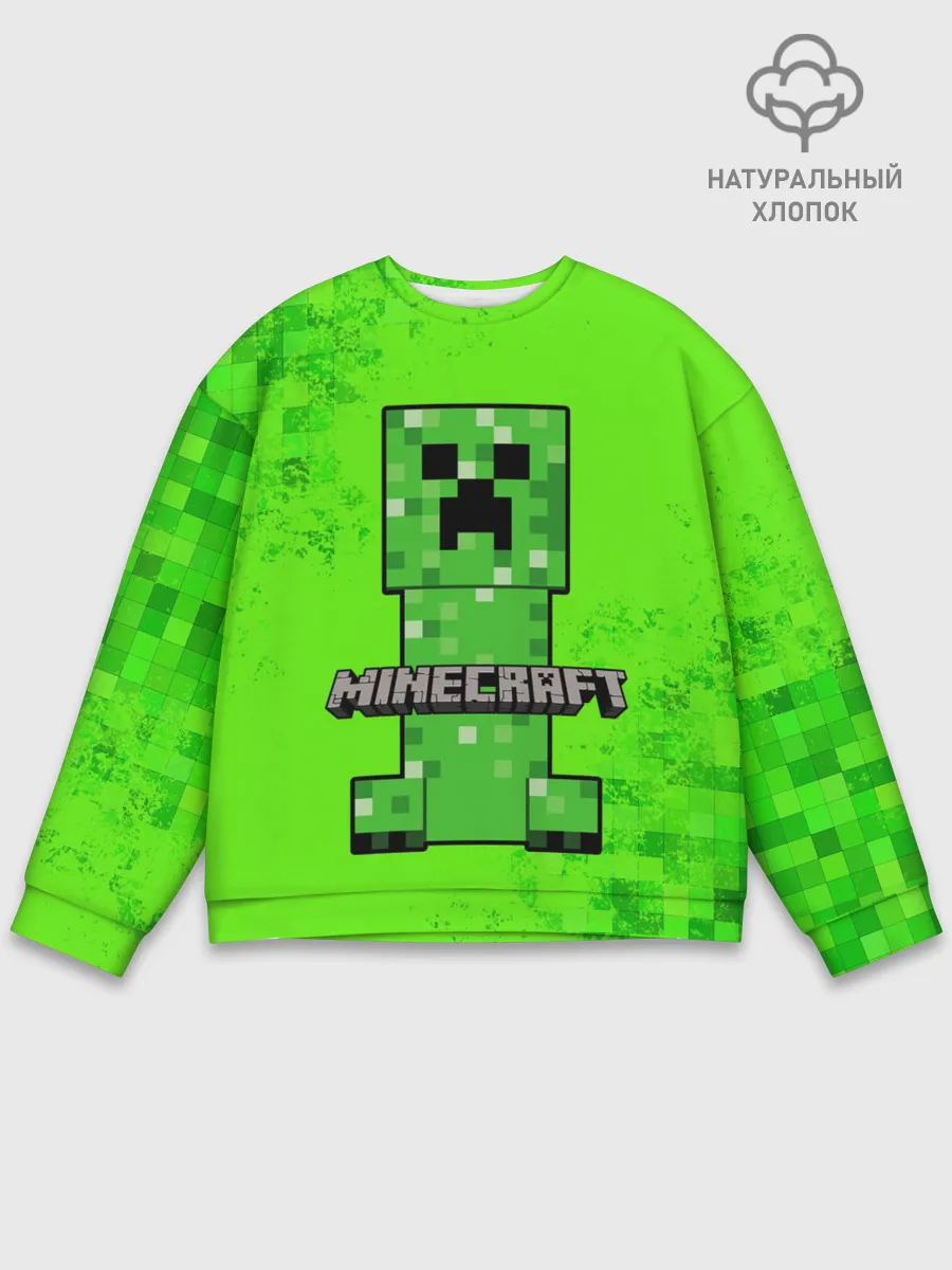 Мужской свитшот базовый / MINECRAFT