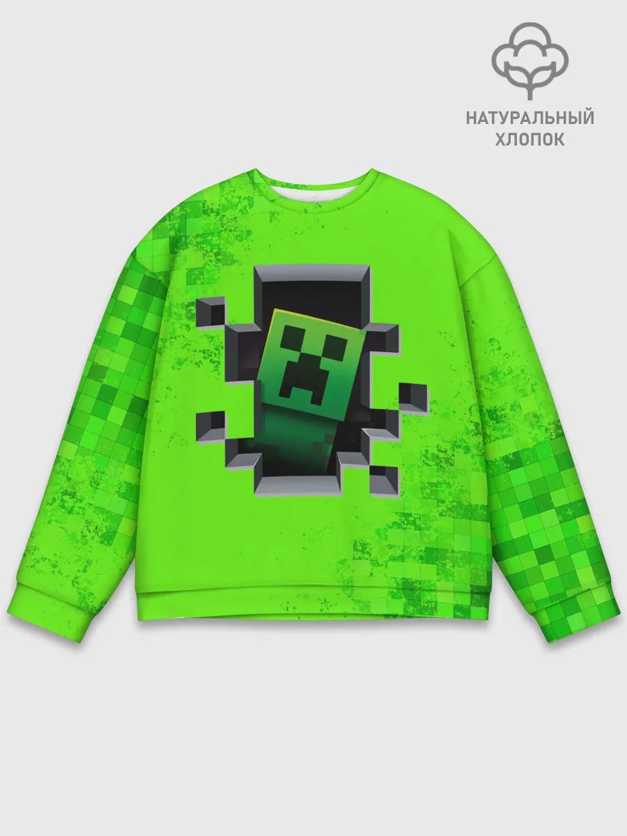 Мужской свитшот базовый / MINECRAFT