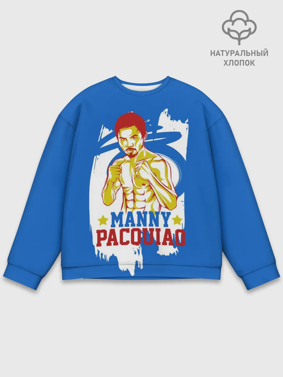 Мужской свитшот базовый / Manny Pacquiao