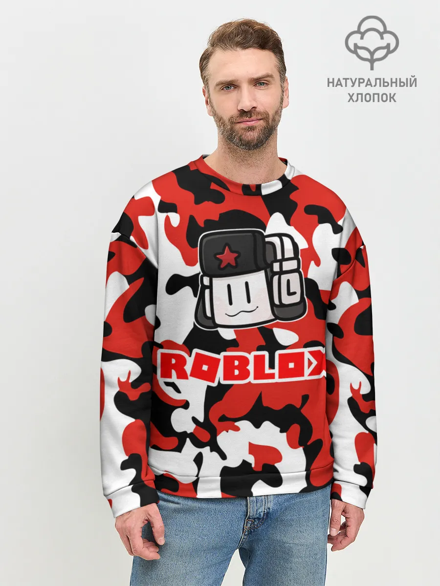 Мужской свитшот базовый / ROBLOX