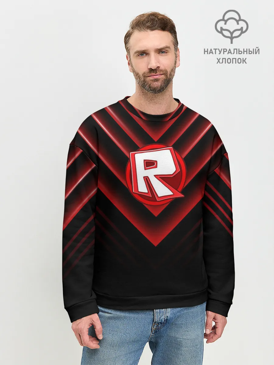 Мужской свитшот базовый / ROBLOX