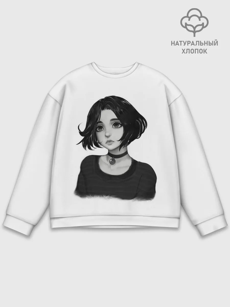 Мужской свитшот базовый / Девушка Думер
