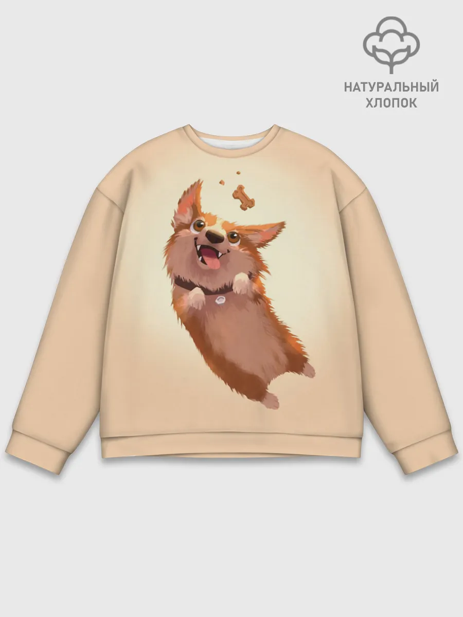 Мужской свитшот базовый / КОРГИ