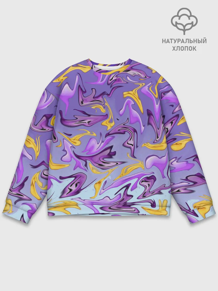 Мужской свитшот базовый / Абстракция