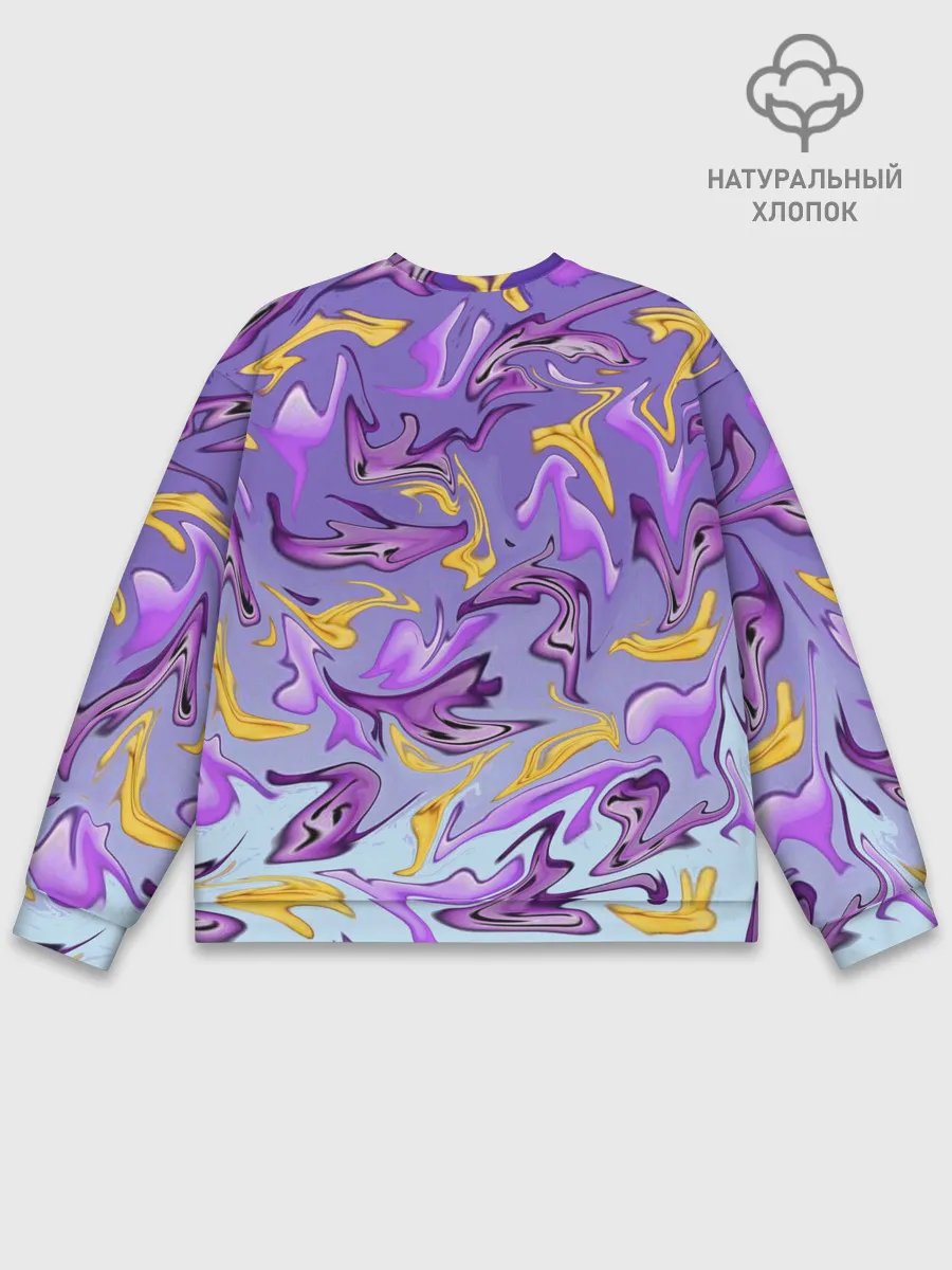 Мужской свитшот базовый / Абстракция