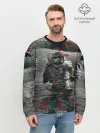 Мужской свитшот базовый / Космонавт