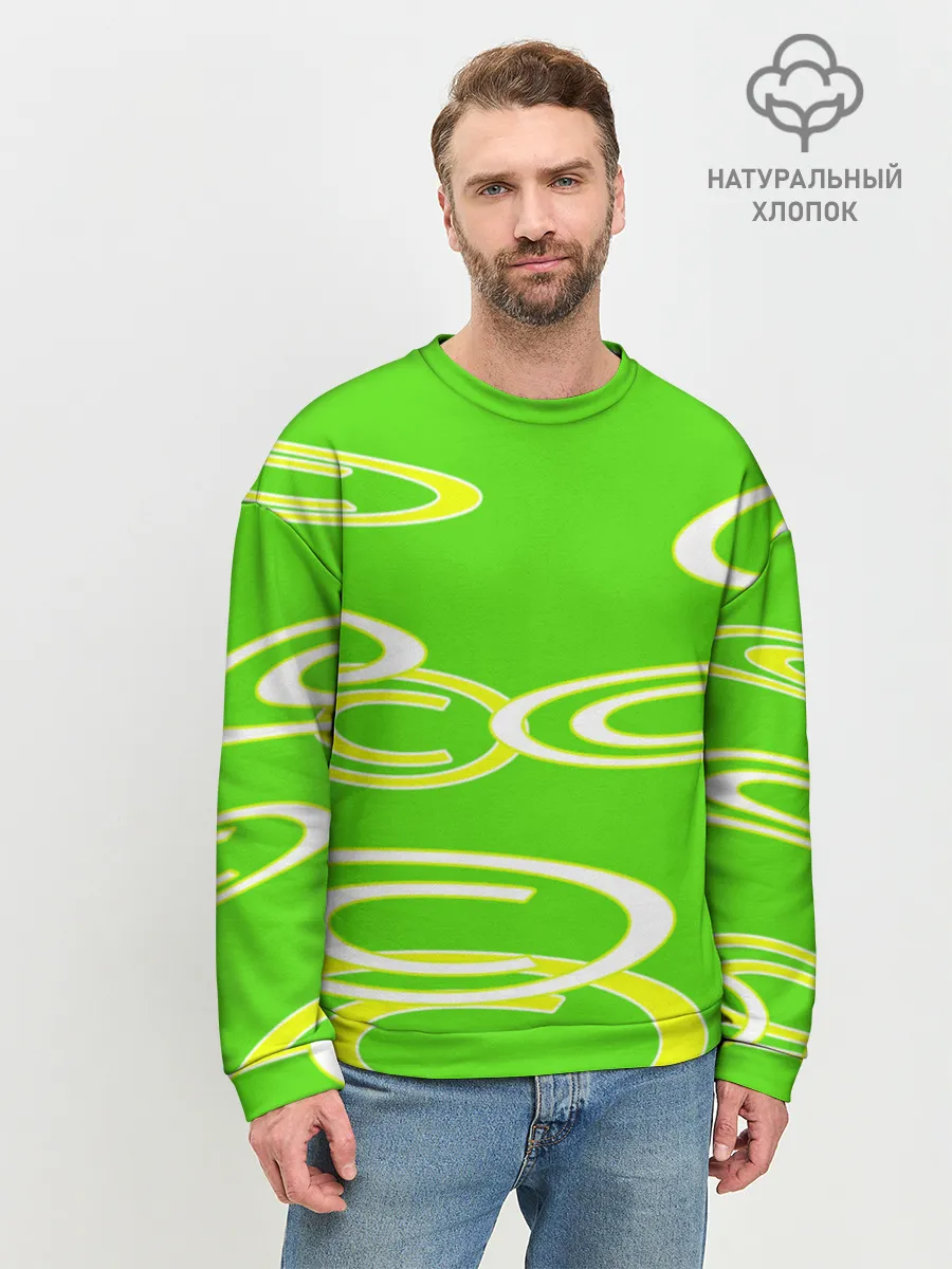 Мужской свитшот базовый / текстура