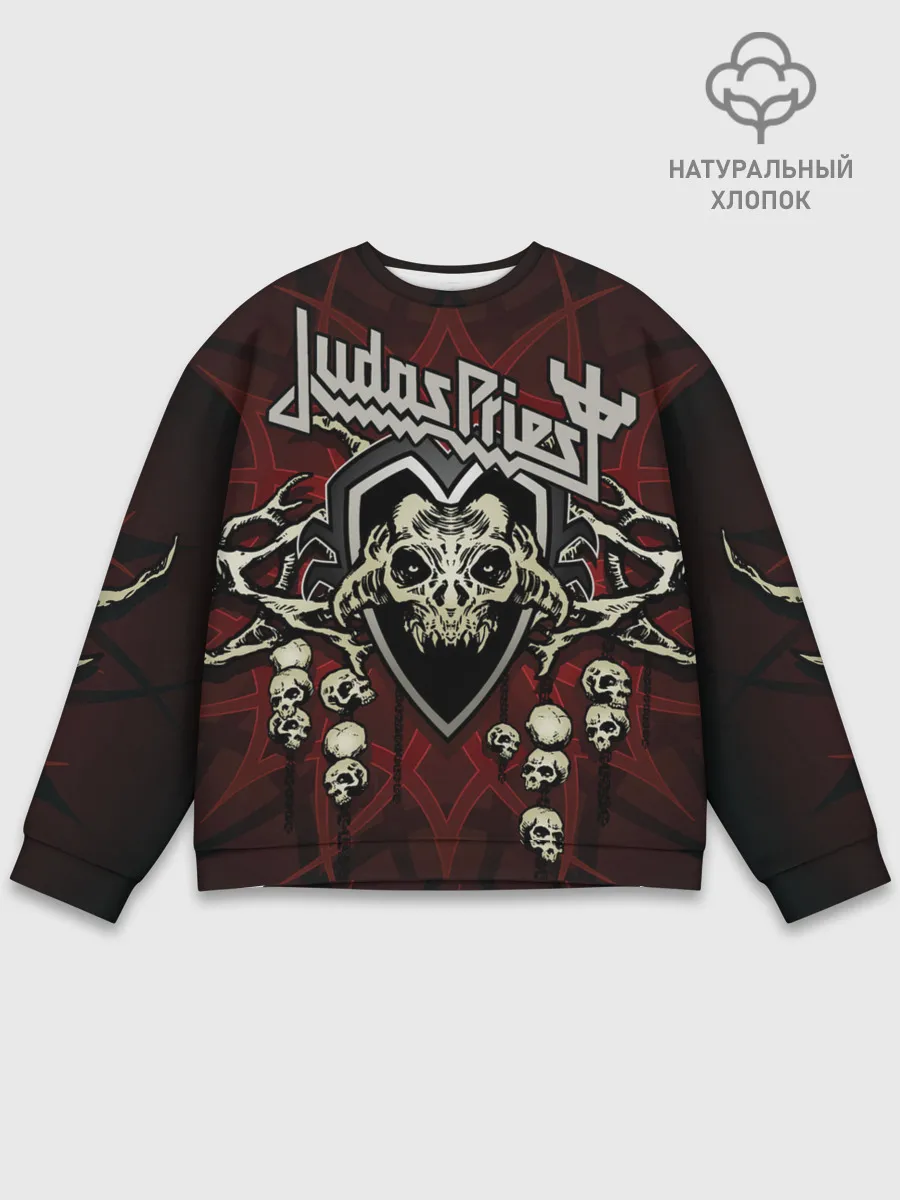 Мужской свитшот базовый / Judas Priest