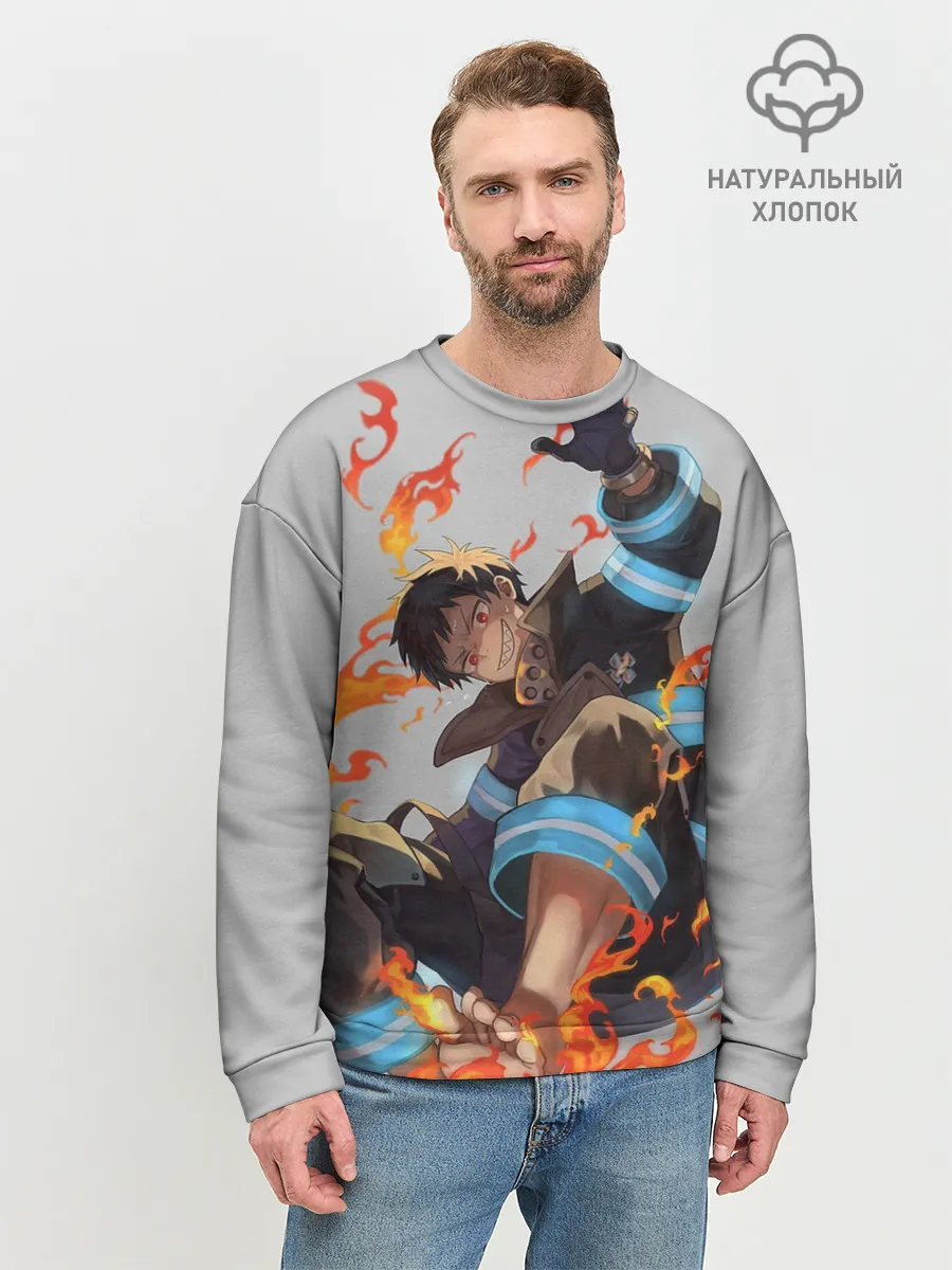 Мужской свитшот базовый / FireForce