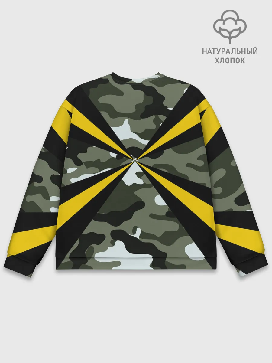 Мужской свитшот базовый / Войска связи