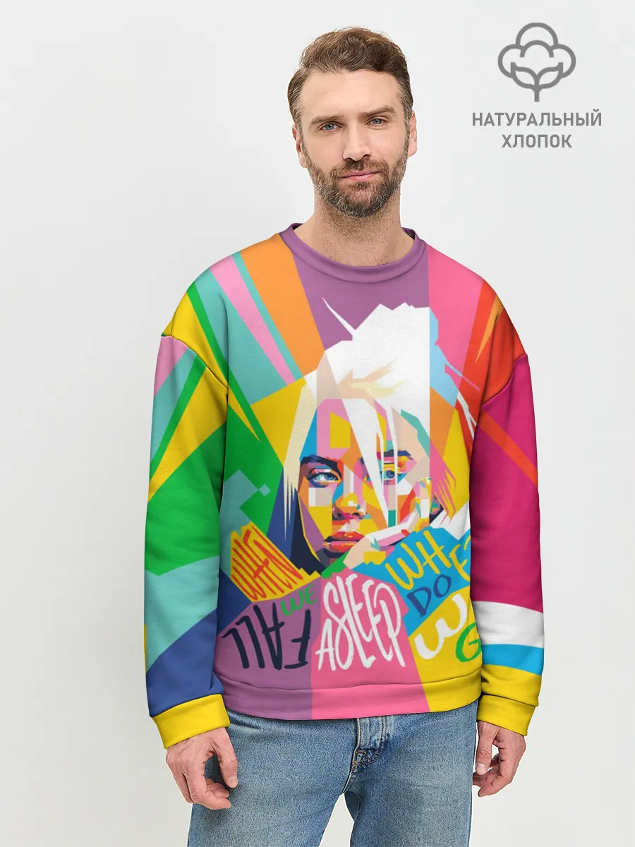 Мужской свитшот базовый / BILLIE EILISH