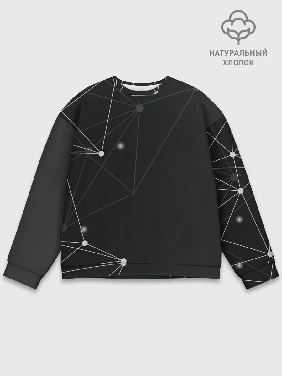 Мужской свитшот базовый / si-fi art