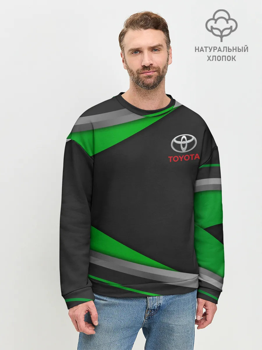 Мужской свитшот базовый / TOYOTA | ТОЁТА