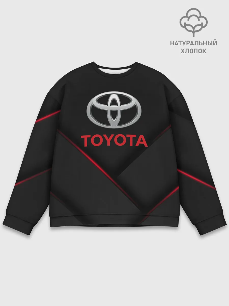 Мужской свитшот базовый / TOYOTA | ТОЁТА